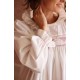 Nightingale Women's Dress Long Sleeves Moonstone with Kir Royale Hand Smocking